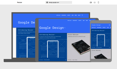 Google Resizer 響應(yīng)式網(wǎng)頁(yè)尺寸調(diào)整器