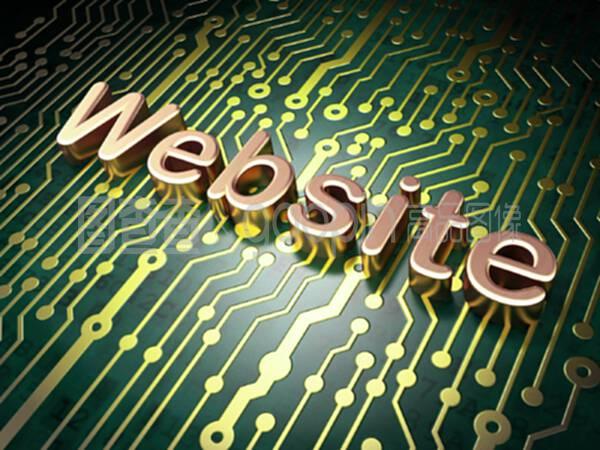 基于電路板背景的seo網頁設計概念網站